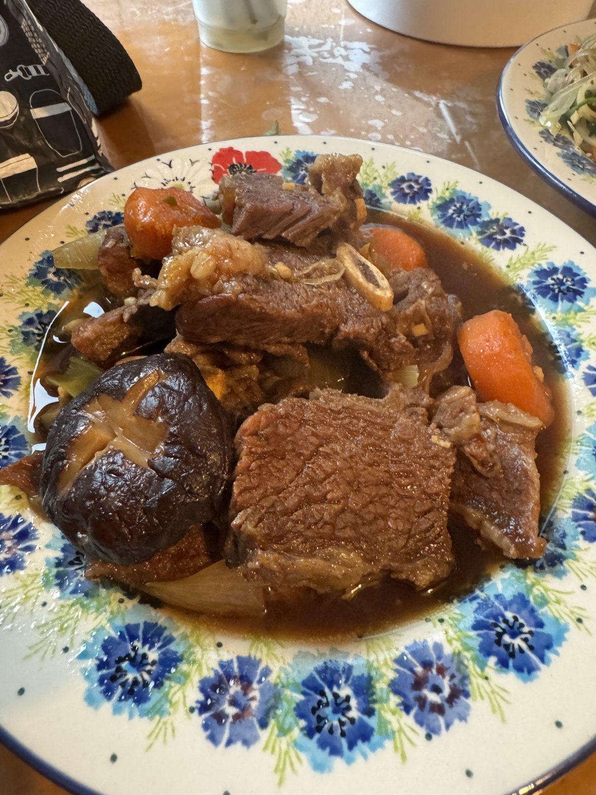 완성된 갈비찜